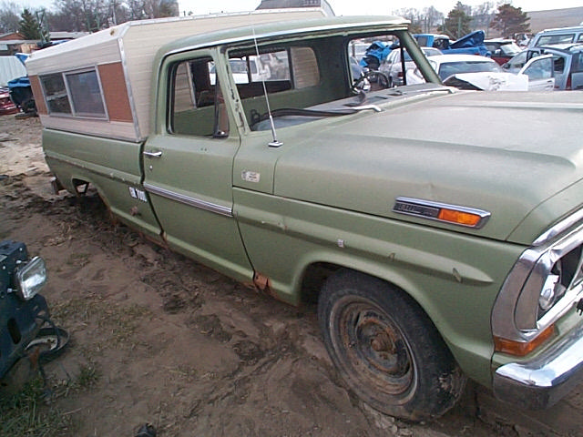 1971 ford pickup. 1971 FORD F100 PICKUP REAR