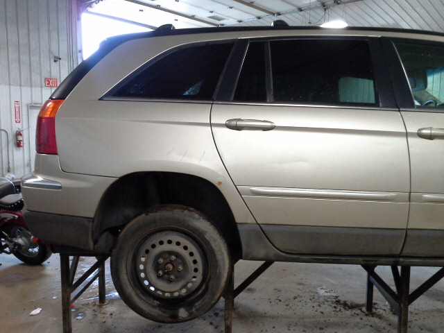Chrysler pacifica spare tire 2005