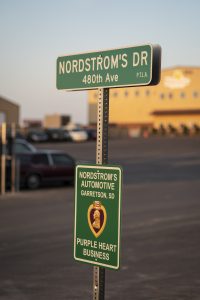 Nordstroms Auto Purple Heart Business